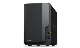 Synology DS218+, 2-Bay SATA 3G, 2.0GHz, 2GB RAM, 1x GbE LAN, 3xUSB 3.0