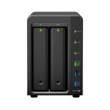 Synology DS718+, 2-Bay SATA 3G, Celeron 1,5GHz, 2GB RAM, 2x GbE LAN, 3xUSB 3.0