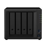 Synology DS418, 4-Bay SATA, Realtek 4C 1,4 GHz, 2GB, 2xGbE LAN, 2xUSB 3.0