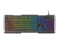 NATEC Klawiatura GENESIS RHOD 400 GAMING podświetlanie RGB, USB, US layout