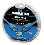 Manhattan kabel SuperSpeed USB 3.0 A-B M/M 2m (blister)