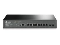 TP-Link T2500G-10MPS JetStream 8-Port Gigabit PoE+ L2 Managed Switch 2 x SFP