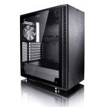 Fractal Design Define C TG Black 3.5'HDD 2.5'SDD uATX/ATX/ITX