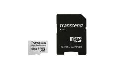 Transcend Memory card Transcend microSDXC, 64 GB, Class 10, 21 MB/s / 20 MB/s