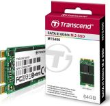 Transcend SSD M.2 2242 SATA 6GB/s, 64GB, MLC (read/write; 450/90MB/s) NGFF