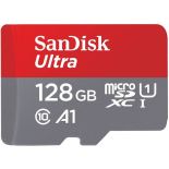 SanDisk ULTRA microSDXC 128 GB 100MB/s A1 Cl.10 UHS-I + ADAPTER