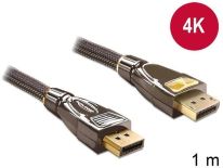 DeLOCK Kabel Displayport 1.2 męski > Displayport męski 4K 1m PREMIUM