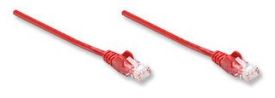 Intellinet patch cord RJ45 (kat. 5e UTP, 1m, czerwony)