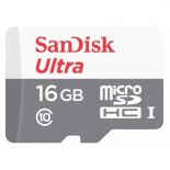 SanDisk ULTRA ANDROID microSDHC 16 GB 80MB/s Class 10 UHS-I