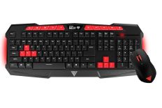 Gamdias ZESTAW KLAWIATURA ARES II GKC100 + MYSZ DEMETER II BLACK USB 3200DPI