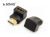 Savio CL-112 Adapter HDMI (F) - HDMI (M) - kątowy