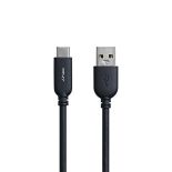 PNY Technologies USB-A to USB-C 2.0 Black C-UA-TC-K20-03