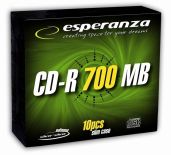 Esperanza 2008 - CD-R [ slim jewel case 10 , 700MB , 52x , Silver ]