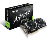 MSI GeForce GTX 1070 TI ARMOR 8G, 8GB GDDR5 (256 Bit), HDMI, DVI, 3xDP