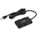 YENKEE HUB 4xUSB 3.0 czarny Yenkee YHB 4341BK