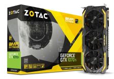 Zotac Karta grafiki GeForce GTX 1070Ti 8GB AMP! Extreme