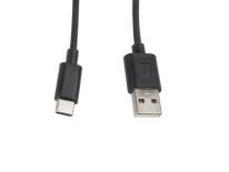 LANBERG kabel USB 2.0 Type-C(M)-AM 1m czarny