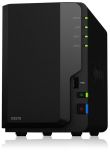 Synology DS218, 2-Bay SATA 3G, Realtek 4C 1.4GHz, 2GB RAM, 1x GbE LAN, 2xUSB 3.0