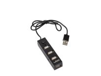 UGO Hub USB 2.0 UHU-1011 4-portowy aktywny czarny