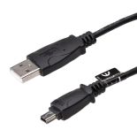 Akyga Kabel USB 2.0 Akyga AK-USB-22 USB A(M) - mini USB B(M) 5-pin 1m czarny