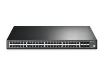 TP-Link T3700G-52TQ 48-Port Gigabit L3 Managed Switch with 4 Combo SFP+ Stack