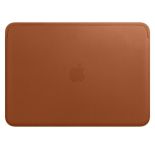 Apple Leather Sleeve for 12 MacBook - Saddle Brown