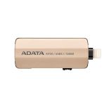 A-Data Adata i-Memory Flash Drive AI720, 128GB, USB 3.1, Gold