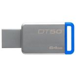 Kingston 64GB USB 3.0 DataTraveler 50 (Metal/Blue)