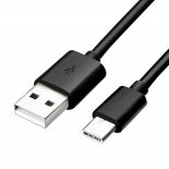 4World Kabel USB 2.0 , AM / B Micro USB-C transfer/ładowanie 1.0m czarny