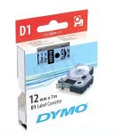 Dymo Taśma Dymo 12mm x7m czarny nadruk na niebieskiej taśmie 1szt.