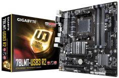 Gigabyte GA-78LMT-USB3 R2, 760G, DualDDR3-1066, D-SUB, mATX