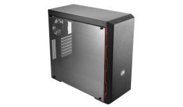 Cooler Master obudowa komputerowa MasterBox MB600L WO/ODD Red