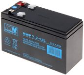 MW Power AKUMULATOR 12V 7,2Ah MWP 7,2 - 12 FASTON 250