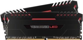 Corsair Vengeance Black Heat spreader RED LED ,DDR4, 3000MHz 32GB 2 x 288 DIMM