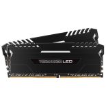 Corsair Vengeance Black Heat spreader White LED ,DDR4, 3200MHz 32GB 2 x 288 DIMM