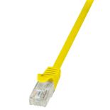 LogiLink Patchcord CAT 5e UTP 1,5m żółty