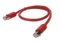 Gembird patchcord RJ45, osłonka zalewana, kat. 5e, FTP, 2m, czerwony