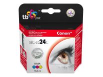 TB Print Tusz do Canon BCI24C TBC-L024C Colour 100% nowy