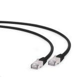 Gembird patchcord RJ45, kat. 6A, FTP, LSZH, 2m, czarny