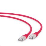 Gembird patchcord RJ45, kat. 6A, FTP, LSZH, 2m, czerwony