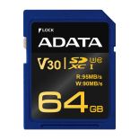 A-Data karta pamięci Premier Pro SDXC UHS-I U3 Class 10 64GB (R95/W90) retail