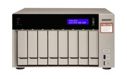 QNAP TVS-873e-8G 8x0HDD 8GB 4x3.4Ghz 2xM2 4xGbE PCIe