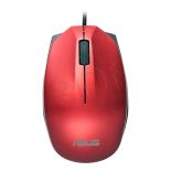 Asus Mysz UT280_RD (optyczna; 1000 DPI; kolor czerwony)