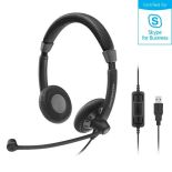 Sennheiser Słuchawki SC 70 USB MS Color czarne