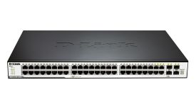 D-Link 48-port 10/100/1000 Layer2 Stackable Gigabit Switch 4-port Combo 1000/SFP