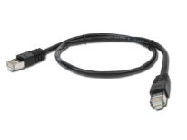 Gembird patchcord RJ45, osłonka zalewana, kat. 5e, FTP, 2m, czarny