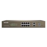 Tenda TEF1210P-8-150W 8 X 10/100Mbps + 2 Gigabit Combo Web Smart PoE Switch