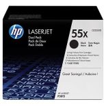 HP Toner HP black dual pack , 12500str