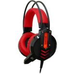 Redragon Słuchawki z mikrofonem Redragon CHRONOS Gaming czarno-czerwone