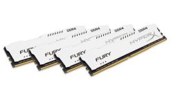 Kingston DDR4 Fury 64GB(4*16GB)/ 2933 CL17 Biała